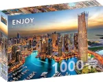 ENJOY Puzzle Dubajský přístav v noci