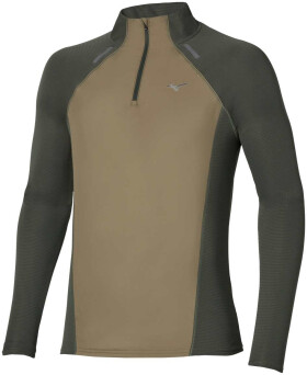 Běžecká mikina Mizuno Active DryAeroFlow Hybrid Long Sleeve Top J2GAD50536 Velikost textilu: XL