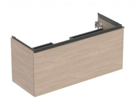 GEBERIT - Acanto Umyvadlová skříňka, 118x54x48 cm, 2 zásuvky, dub 503.006.JH.1