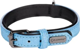 Flamingo Leza Obojek s neoprenovým polstrováním modrá XS/S (FLA-519268)
