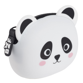 Miquelrius B2F - peněženka se zipem Puppies to go, panda, bílá