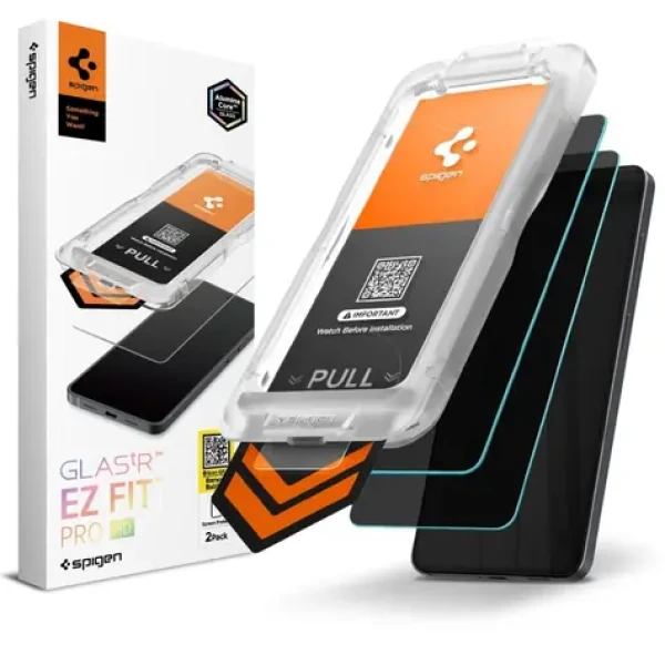 Spigen Glass tR EZ Fit Pro HD (Privacy) tvrzené sklo pro Samsung Galaxy S26 Plus 2ks (AGL11085)