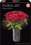 EDUCA 3D puzzle Floral Art: Rudé růže