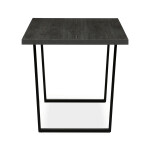 Jídelní stůl 160x80cm, lamino, šedý dub, HT-R5216 GREY