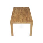 Jídelní stůl 160x90x75, masiv dub bílý, povrchová úprava olejem, nohy 8x8 cm