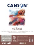 Canson Mi-Teintes 20 listů 24x32 cm 160 g lepený šedé tóny