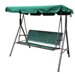 ROJA CONFORT zahradní houpačka kovová - zelená