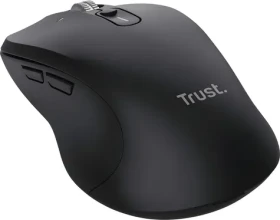 Trust Ferro Hyperwheel černá / Myš / Bezdrátová USB + Bluetooth / 3200 DPI / 9 tlačítek (25673)