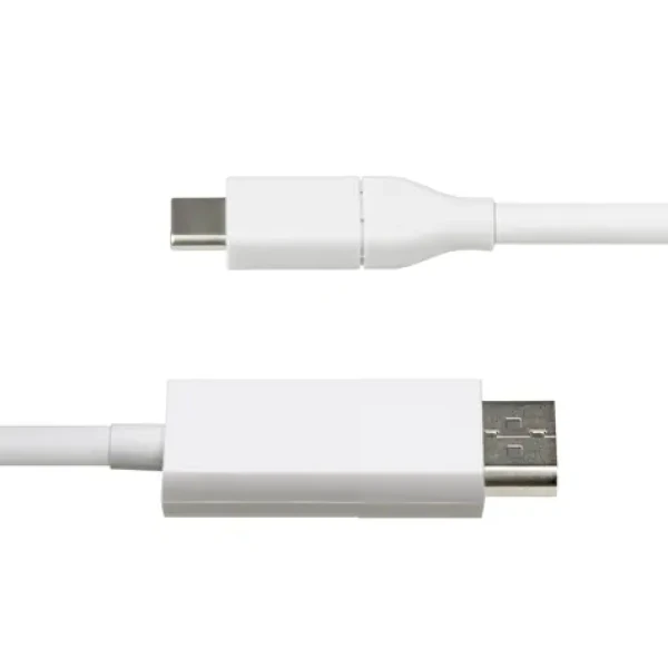 StarTech kabel USB-C na DisplayPort bílá / Kabel / 4K UHD / DisplayPort 1.2 / 1,9 m (CDP2DP2MBW)