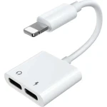 Joyroom S-Y104 Audio adaptér Dual Lightning bílá (6956116718985)