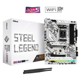 ASRock MB Sc AM5 B650 Steel Legend WiFi , AMD B650, 4xDDR5, 1xDP, 1xHDMI, WIFI EDF_380944