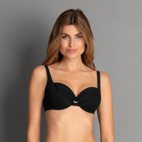 Style Hermine Top Bikini - horní díl 8411-1 černá - RosaFaia 001 černá 42D