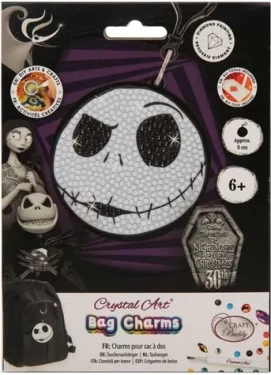 CRYSTAL ART Diamantové malování Přívěšek Jack