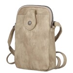 Menší dámská crossbody kapsa Lóra, béžová