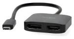USB-C™ Adaptér | USB 3.2 Gen 1 | USB-C™ Zástrčka | DisplayPort Zásuvka / Výstup HDMI™ | 8K@30Hz | 0.20 m | Kulatý | Poni (CCGB64385BK02)