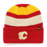47 Brand Pánská zimní čepice Calgary Flames NHL Clubhouse Jennings ’47 Cuff Knit