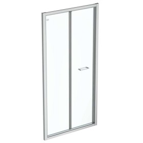 IDEAL STANDARD - Connect 2 Skládací sprchové dveře 95 cm, silver bright/čiré sklo K9288EO