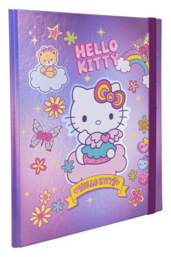 Desky na sešity A4 - Hello Kitty vzor 2