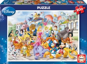 EDUCA Puzzle Průvod postaviček Disney