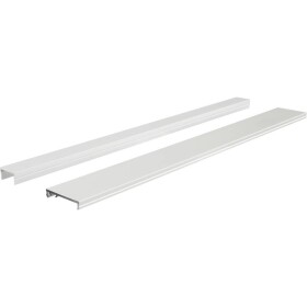 Deko Light 988207 Plano ES & MS Uplight Blindabdeckung, alu eloxiert kryt, 1 ks