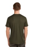 Pánské merino triko s krátkým rukávem ICEBREAKER Mens 150 Tech Lite III SS Tee, Dark Loden velikost: XL