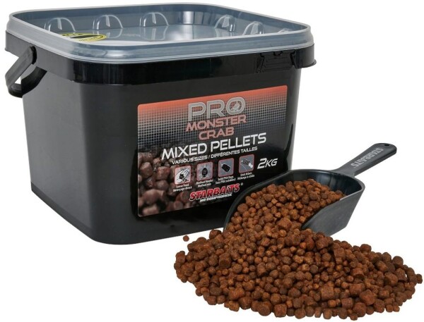 Starbaits Peletky Mixed Pellets 2kg - Monster Crab,Starbaits Peletky Mixed Pellets 2kg - Monster Crab