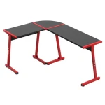 Huzaro Hero 6.0 červená / Rohový herní stůl / 112 x 147 cm / pravá i levá montáž (HZ-HERO 6.0 RED)