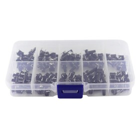 Sada mikrospínačů 6 x 6 - 200 kusů