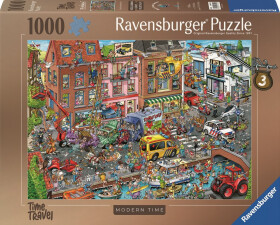 Puzzle Ray´s Comic: Moderní doba 1000 dílků