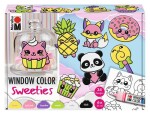 Sada slupovacích barev Kids Window Color set Sweeties, 6 × 25 ml