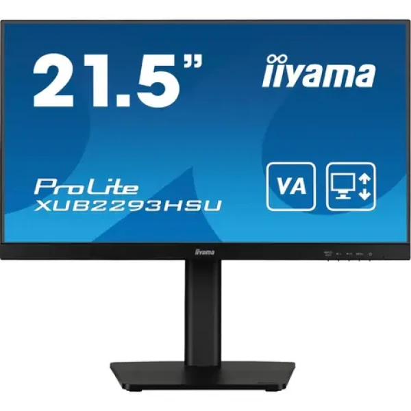 21.5" IIYAMA ProLite XUB2293HSU-B7 černá / LED / IPS / 1920 x 1080 / 16:9 / 1 ms / 1000:1 / 300cd-m2 / VESA (XUB2293HSU-B7)