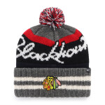 47 Brand Pánská zimní čepice Chicago Blackhawks NHL Hyperbolic ’47 Cuff Knit