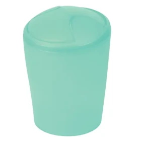 Spirella MOVE výklopný odpadkový koš 2 L mint zelená / plast (7610583186324)