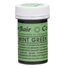 Sugarflair Gelová barva potravinářská Mátově zelená (Mint green) 25g