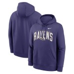 Nike Pánská mikina Baltimore Ravens NFL Club Expect Victory Hoodie Velikost: 2XL