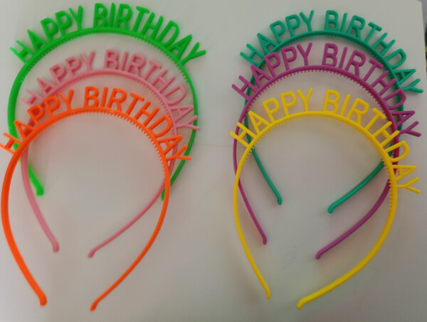 Dovoz Čelenka Happy Birthday - 6ks