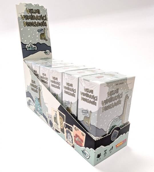 Velmi vymírající dinosauři: Zmrzlý Brachio (display) - Mindok