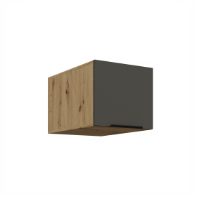 Horní skříňka Aria 40 NAGU-36 1F Barva korpusu: Dub artisan, Barva dvířek: GR - Graphite AFM