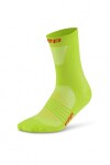CEP dámské běžecké kompresní vysoké ponožky ULTRALIGHT PRO - lime Velikost: II (Vel. chodidla 34-37)