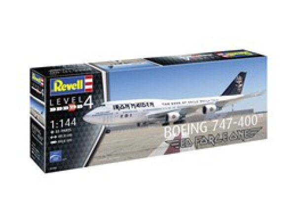 Plastic ModelKit letadlo 03780 - Boeing 747-400 Ed Force One (1:144)