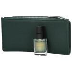 Trendy dámská koženková peněženka Coveri Elaya, tmavě zelená
