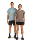 Dámské merino triko s krátkým rukávem ICEBREAKER Wmns 125 Cool-Lite Speed SS Tee, Porcini velikost: M