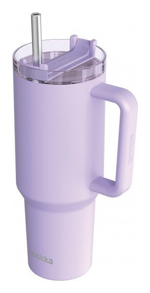 Nerezový termohrnek s brčkem Stream Purple 1200ml