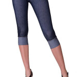 Dámské legíny model 6748706 Jeans jeans SM - MARILYN