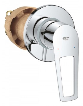 GROHE - BauLoop Sprchová baterie pod omítku, s tělesem, chrom 29042001