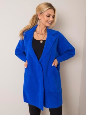 Dámský kabát Fashionhunters Royal Blue