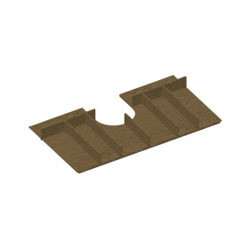 Dřevojas - Pořadač horní zásuvky E 80 - kulatý výřez 002206