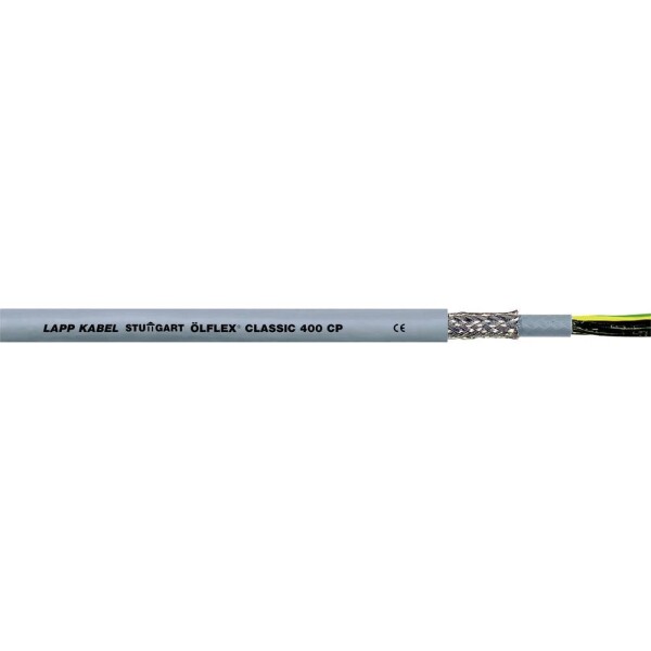 LAPP ÖLFLEX® CLASSIC 400 CP 1313304/500 řídicí kabel 4 G 1.5 mm², 500 m, šedá