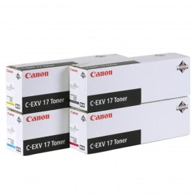 Canon C-EXV17 Y, žlutý, 0259B002 - originální toner