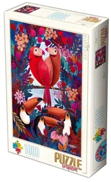 D-TOYS Puzzle Ptáci
